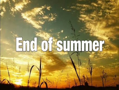 End of summer